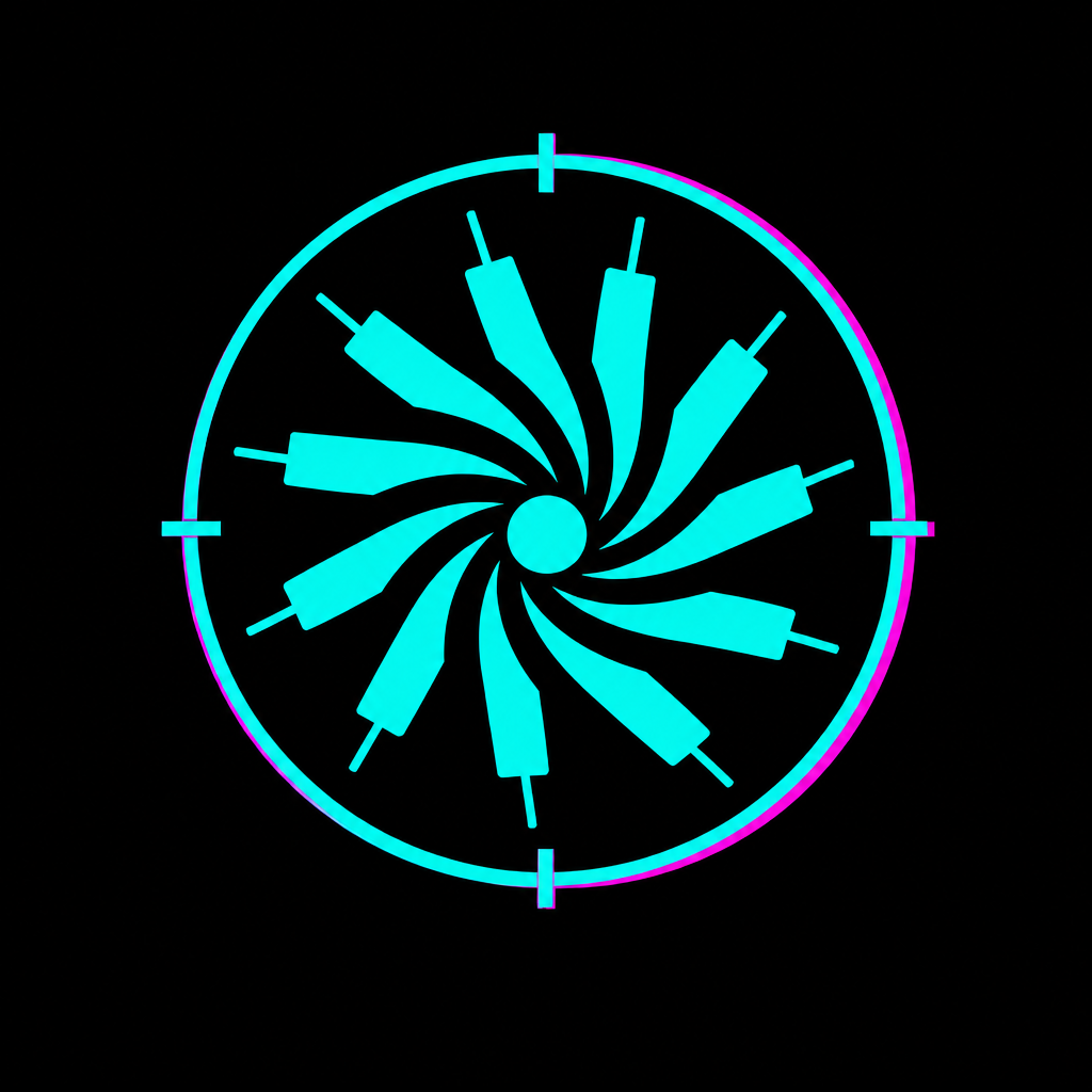 The Engine emblem: a turbine eye